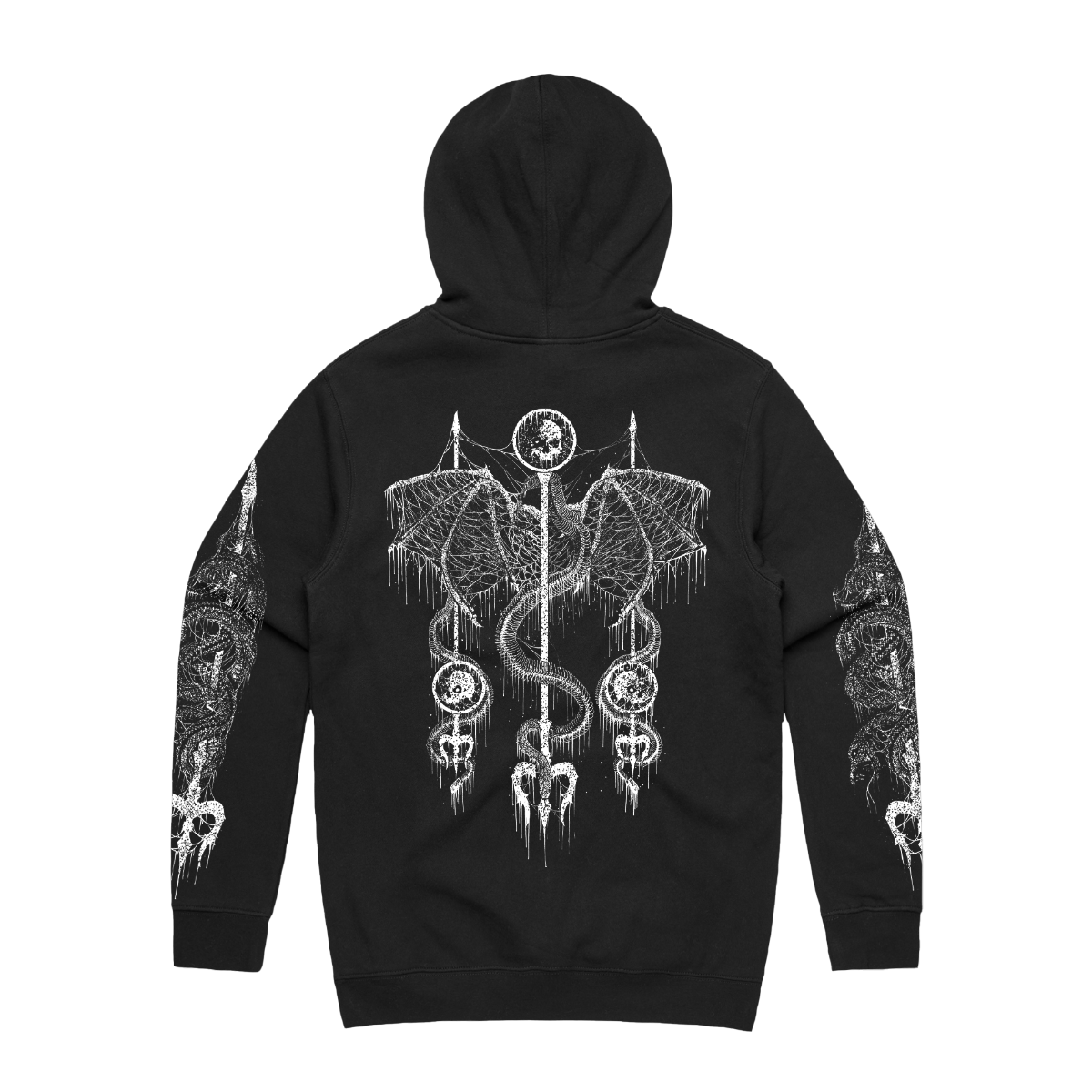 TRIDENT Hood Black Merch Warfare