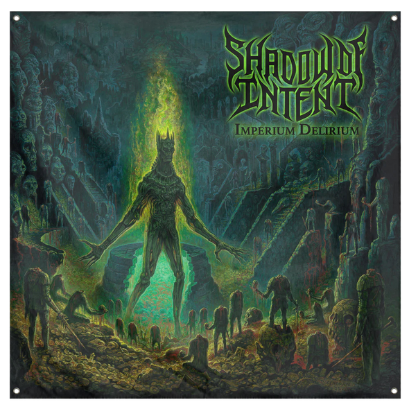 Shadow Of Intent Imperium Delirium flag Merch Warfare Australia