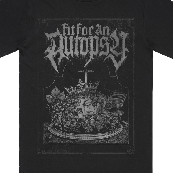 Fit For An Autopsy black t shirt merch warfare death metal australia