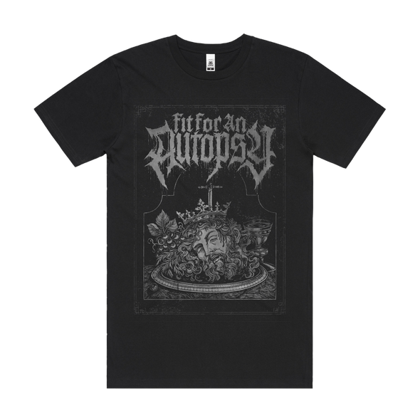 Fit For An Autopsy black t shirt merch warfare death metal australia