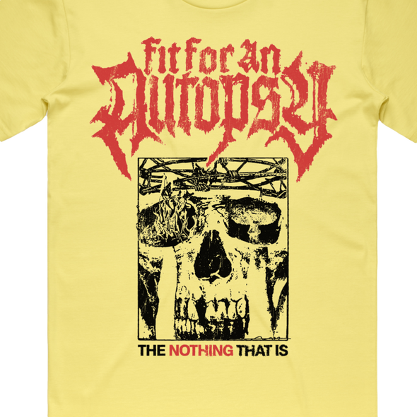 Fit For An Autopsy The Nothing That Is tee shirt album cover Merch Warfare Australia