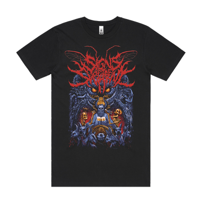 Signs of the Swarm Australian exclusive kangaroo t-shirt – limited edition band merch only at Merch Warfare