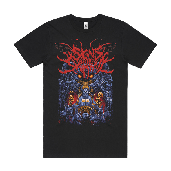 Signs of the Swarm Australian exclusive kangaroo t-shirt – limited edition band merch only at Merch Warfare