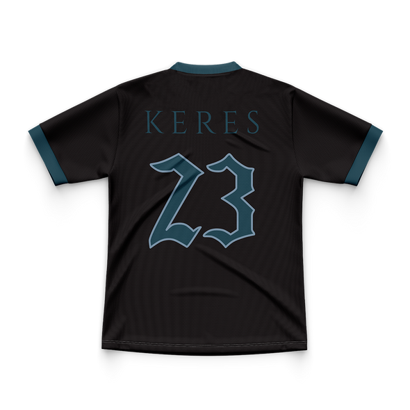 KERES // Soccer jersey (Black)