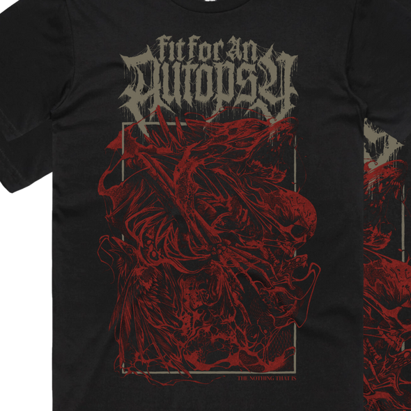 Fit For An Autopsy The Nothing That Is tee shirt album cover Merch Warfare Australia