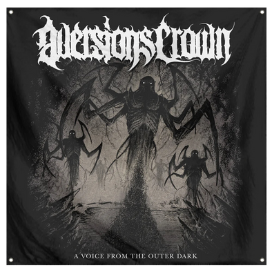 Aversions Crown A Voice From The Outer Dark wall flag merch warfare
