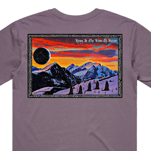STONE OF SORROW // Tee (Mauve) PREORDER