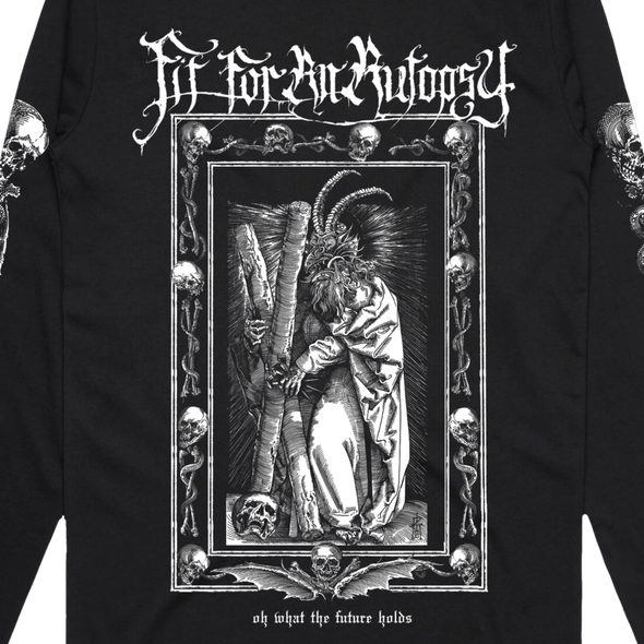 fit for an autopsy oh what the future holds longsleeve tee merch warfare
