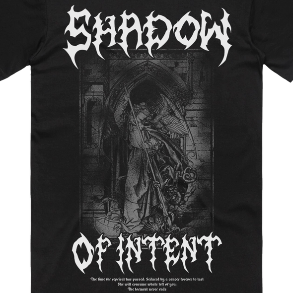 Shadow Of Intent Merch Warfare torment tee as colour